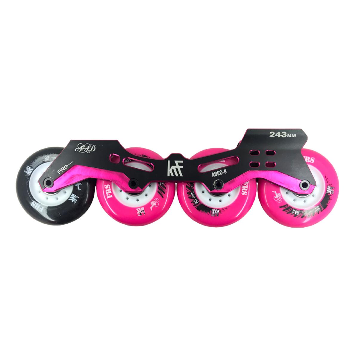 GUIAS COMPLETAS PARA PATINES KRF ANGEL ROSA 2 UDS 3/4