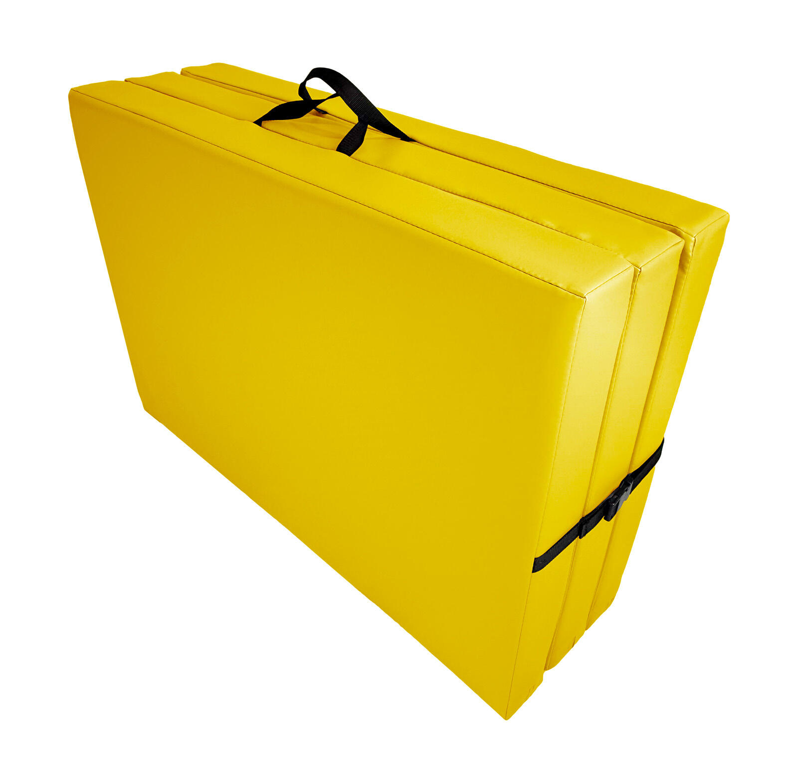 Materac gimnastyczny składany trzyczęściowy UNDERFIT 210 x 100 x 10 cm 3/4