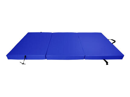 Materac gimnastyczny składany trzyczęściowy UNDERFIT 210 x 100 x 10 cm