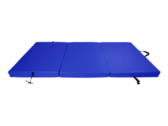 Materac gimnastyczny składany trzyczęściowy UNDERFIT 210 x 100 x 10 cm