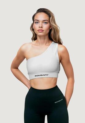 Bandeau top dames wit