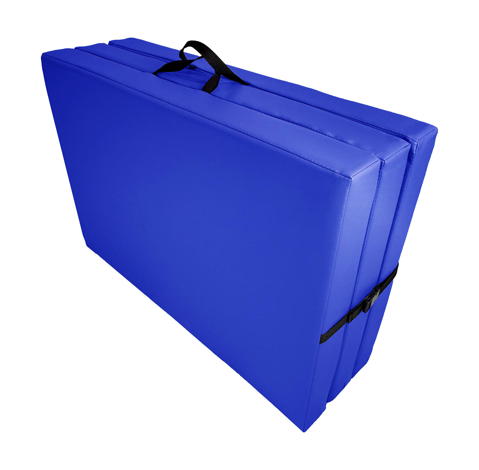 Materac gimnastyczny składany trzyczęściowy UNDERFIT 210 x 100 x 10 cm 3/4