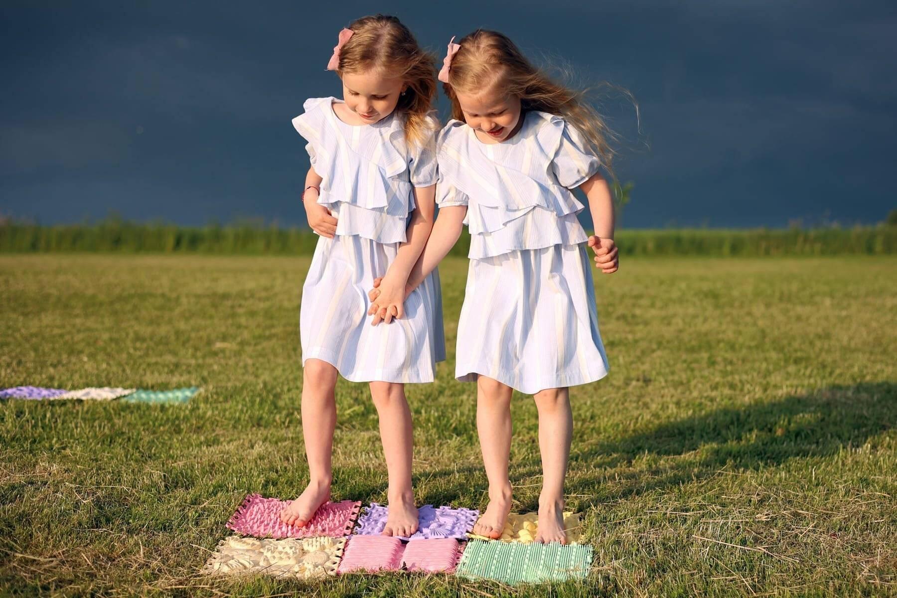 Sensorische Mat Set Pastel 8 Stuks 7/7