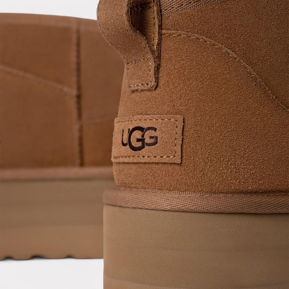 UGG Classic Ultra Mini Platform Chestnut (W) 4/5