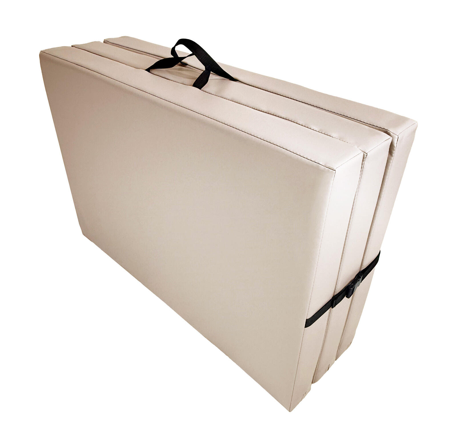 Materac gimnastyczny składany trzyczęściowy UNDERFIT 210 x 100 x 10 cm 3/4