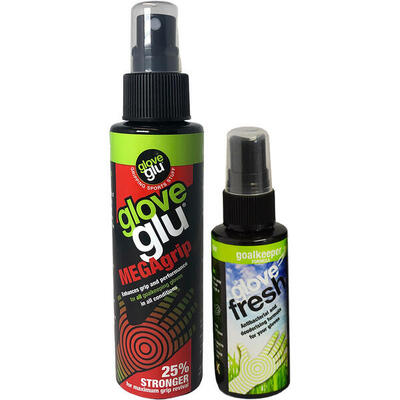 Glove glu grip 'n' fresh - zwart, one size