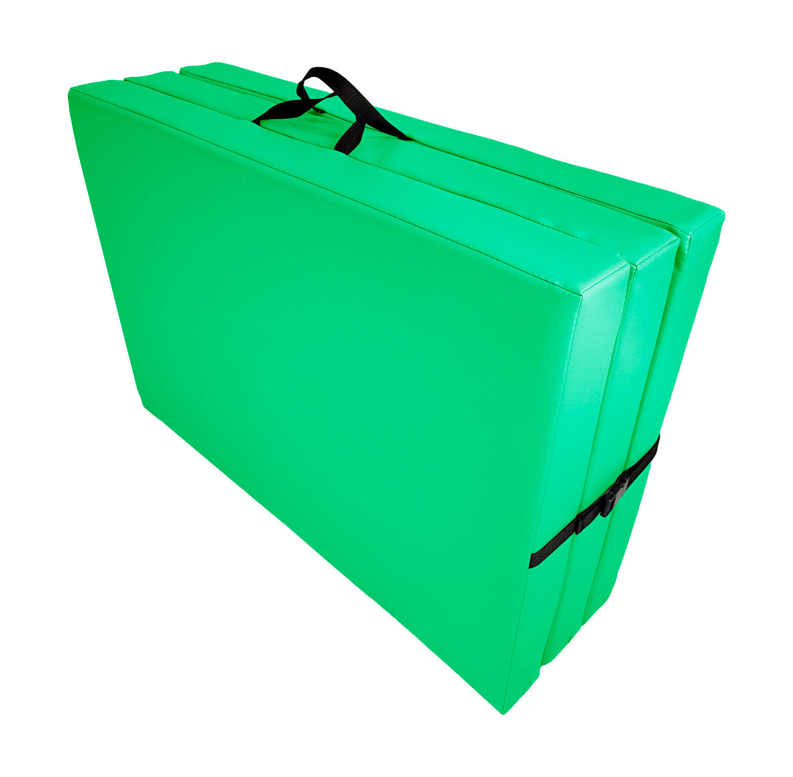 Materac gimnastyczny składany trzyczęściowy UNDERFIT 210 x 100 x 10 cm 3/4