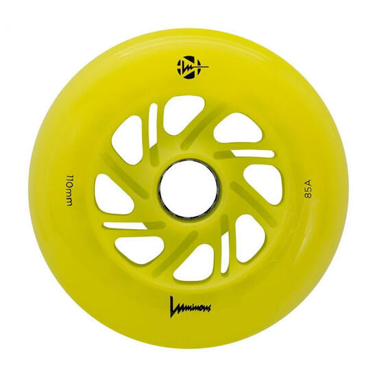LUMINOUS Roue Inline 110mm 85A Canary [x3]