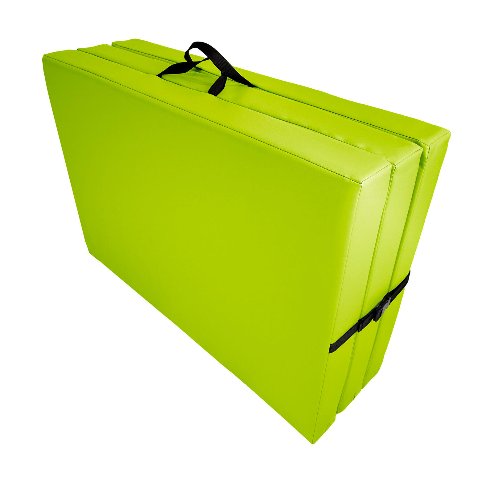 Materac gimnastyczny składany trzyczęściowy UNDERFIT 210 x 100 x 10 cm 4/4