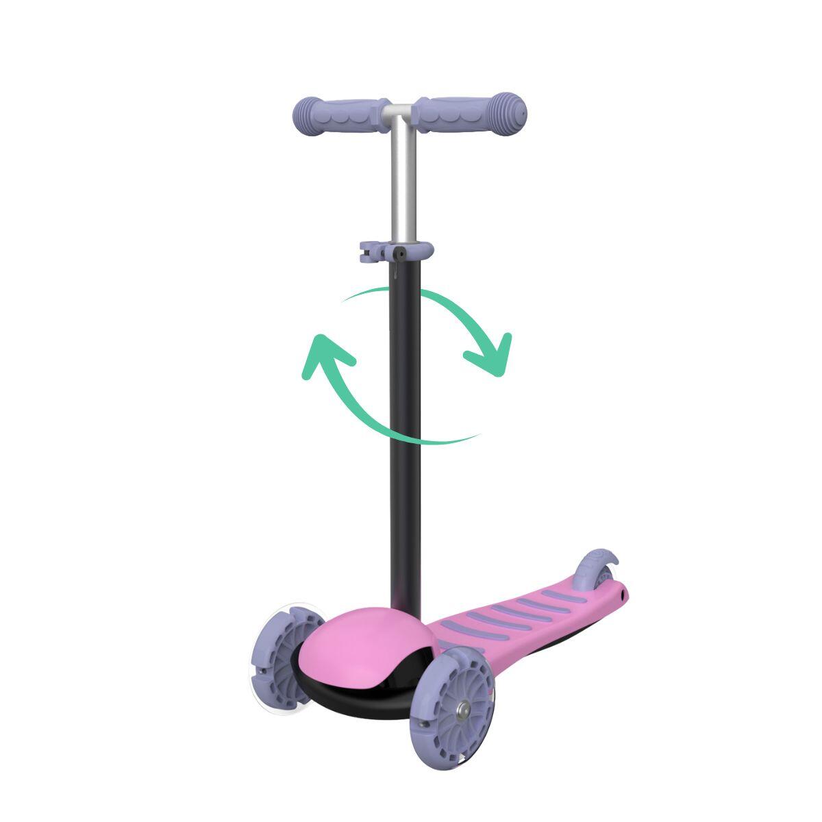 Enfants Outdoor Trottinette 3 Roues Limbo Rose 5/6