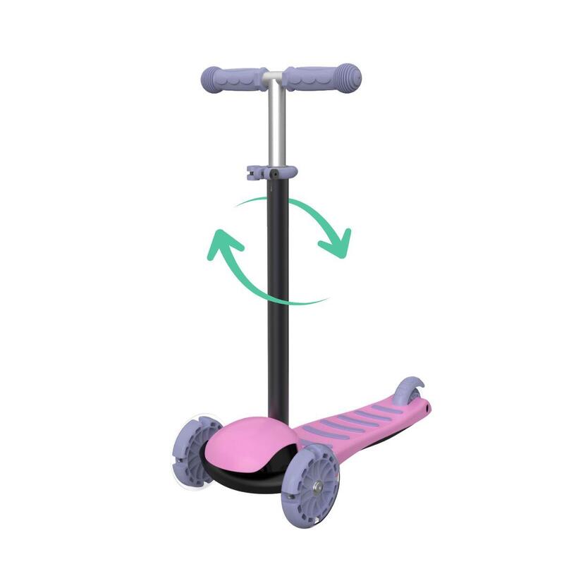 Copii Outdoor Trotinetă 3 Roți Limbo Roz