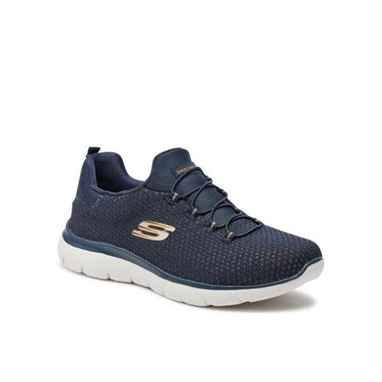 Sneakersy damskie Skechers 149204-NVGD granatowe 37