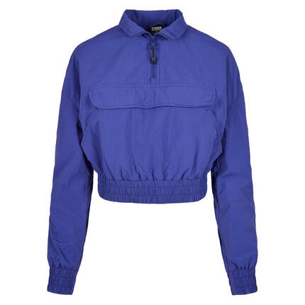 Kurtka damska Urban Classics cropped crinkle nylon