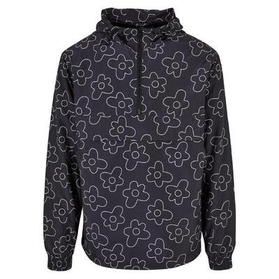 Pull-on jas urban classics flower aop