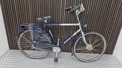 Batavus holiday | gebruikt | 3 maanden garantie | heren blauw/grijs 58cm