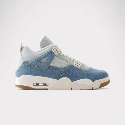 Nike Jordan 4 - Denim Worn Blue