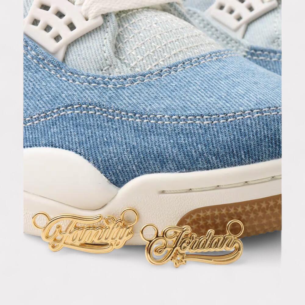 Nike Jordan 4 - Denim Worn Blue 7/7
