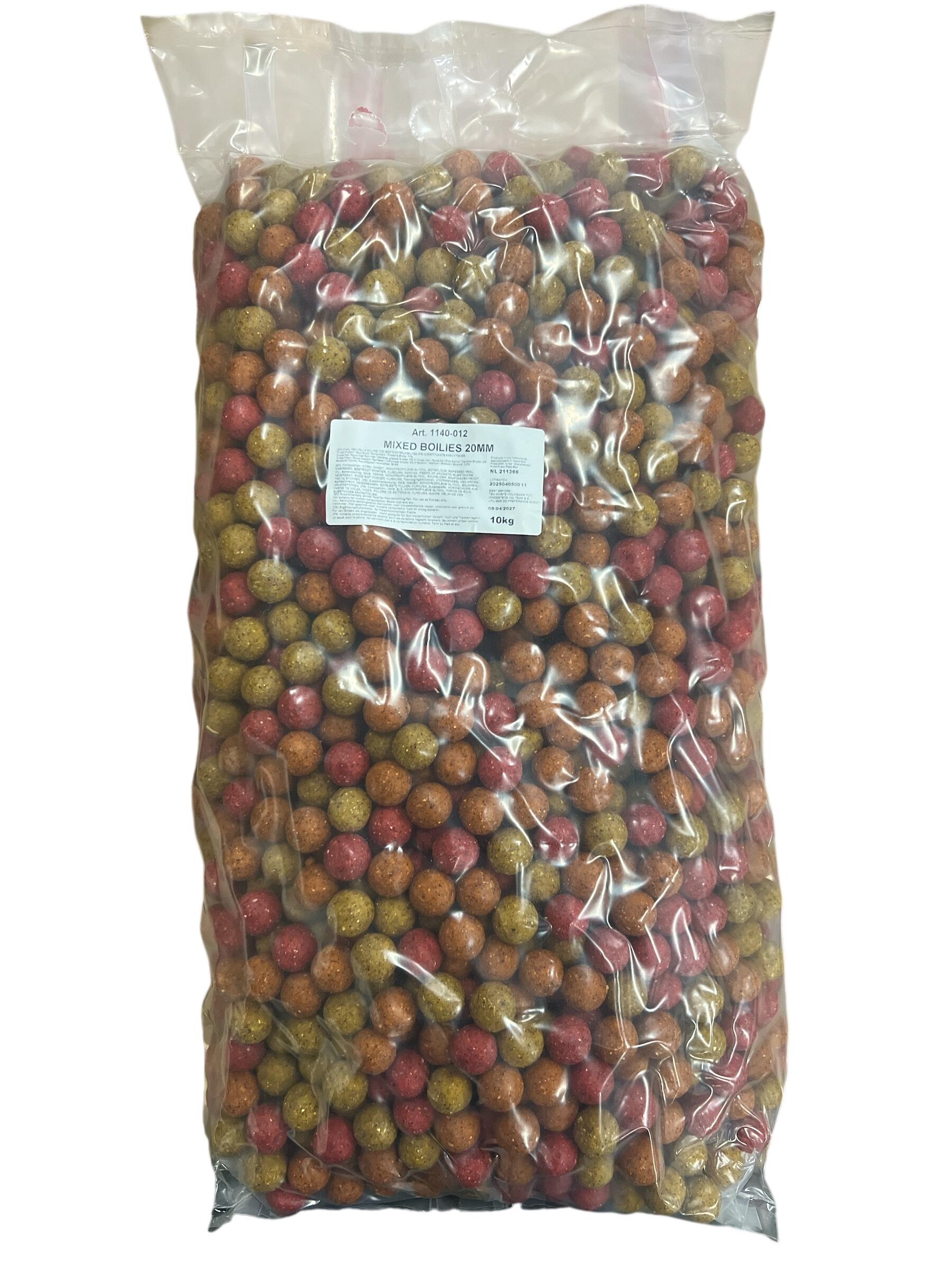 Bouillettes fruitées mixtes 20mm 10kg 1/2