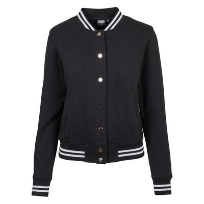 Teddy jacket voor dames urban classic college sweat
