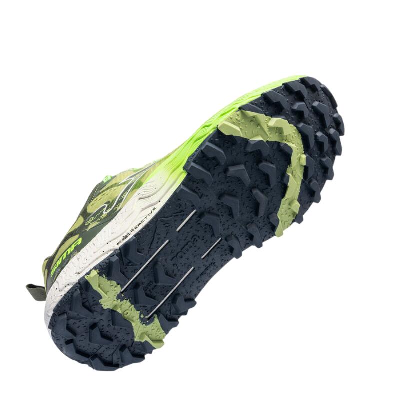 Zapatillas Trail Hombre Joma Sima 26 Verde Flúor Resistentes 5/5
