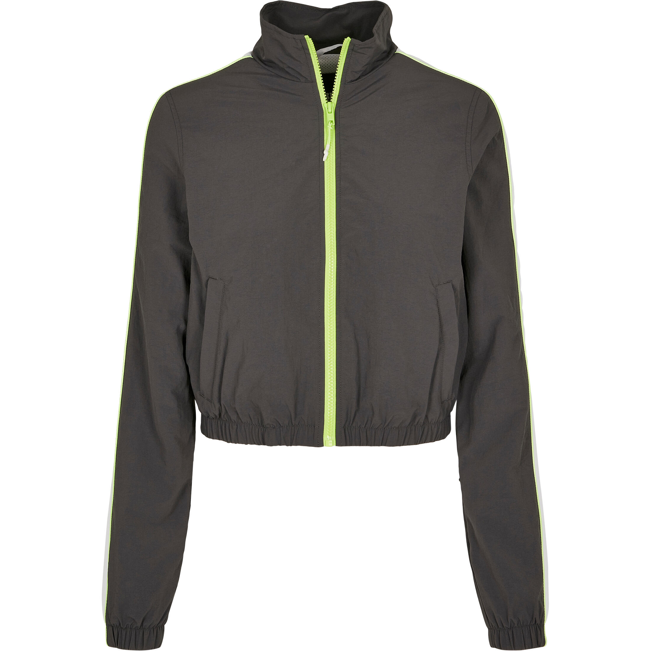 Urban Classics - Veste Femme Urban Classic Piped - Veste - Jaune|noir - Decathlon