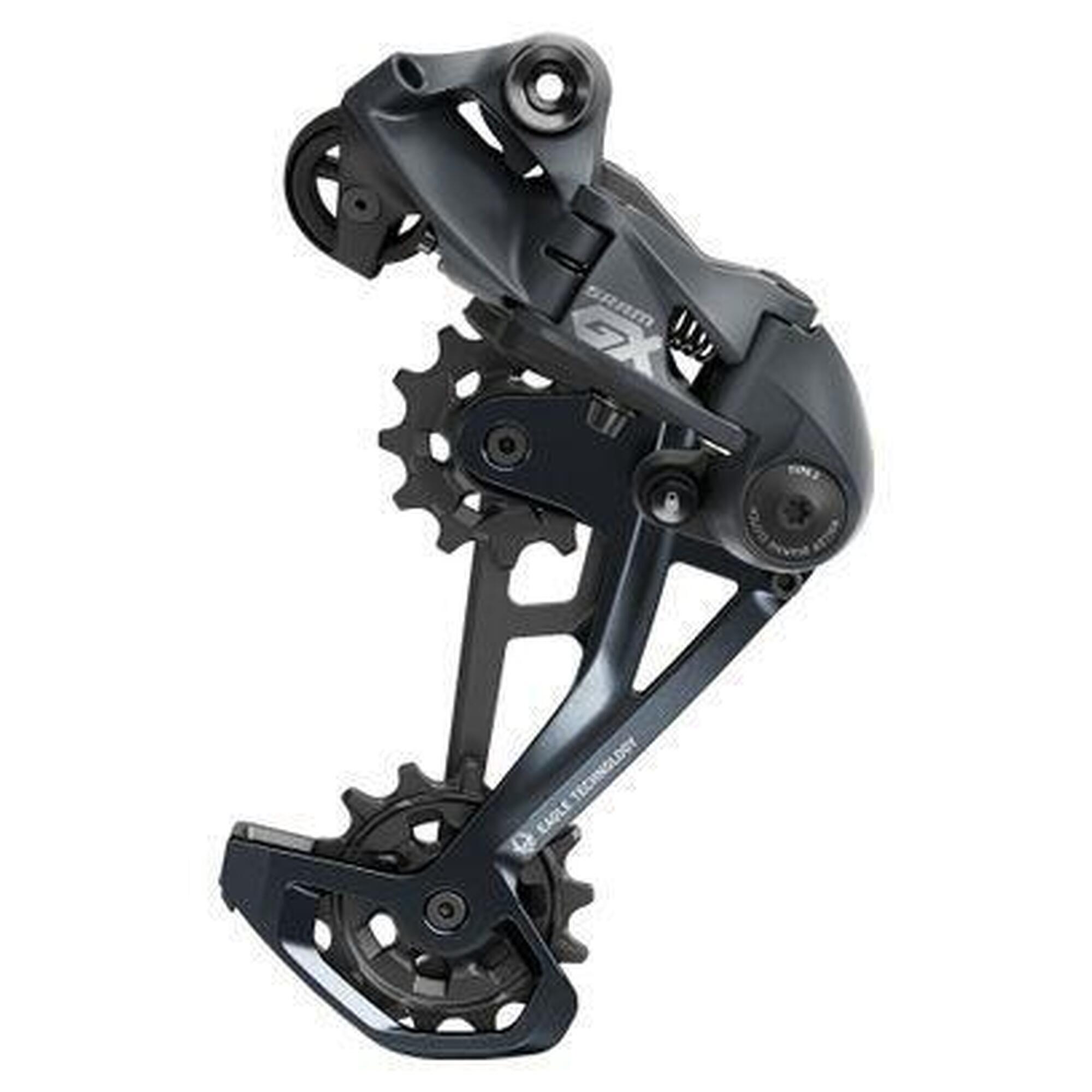 Sram - Dérailleur Arrière Sram Gx Eagle 12v (max 52 Dents) Gris Lunaire - Adaptateur De Freins À Disque - Taille Unique - Decathlon