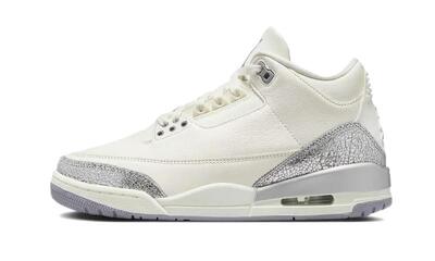 Scarpe Air Jordan 3 Retro Sail Cement Grey