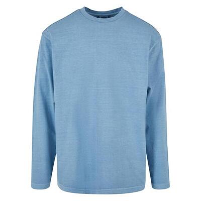 Oversized t-shirt met lange mouwen urban classics heavy garment dye