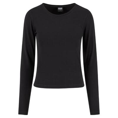 Dames-t-shirt met lange mouwen urban classics basic super slim
