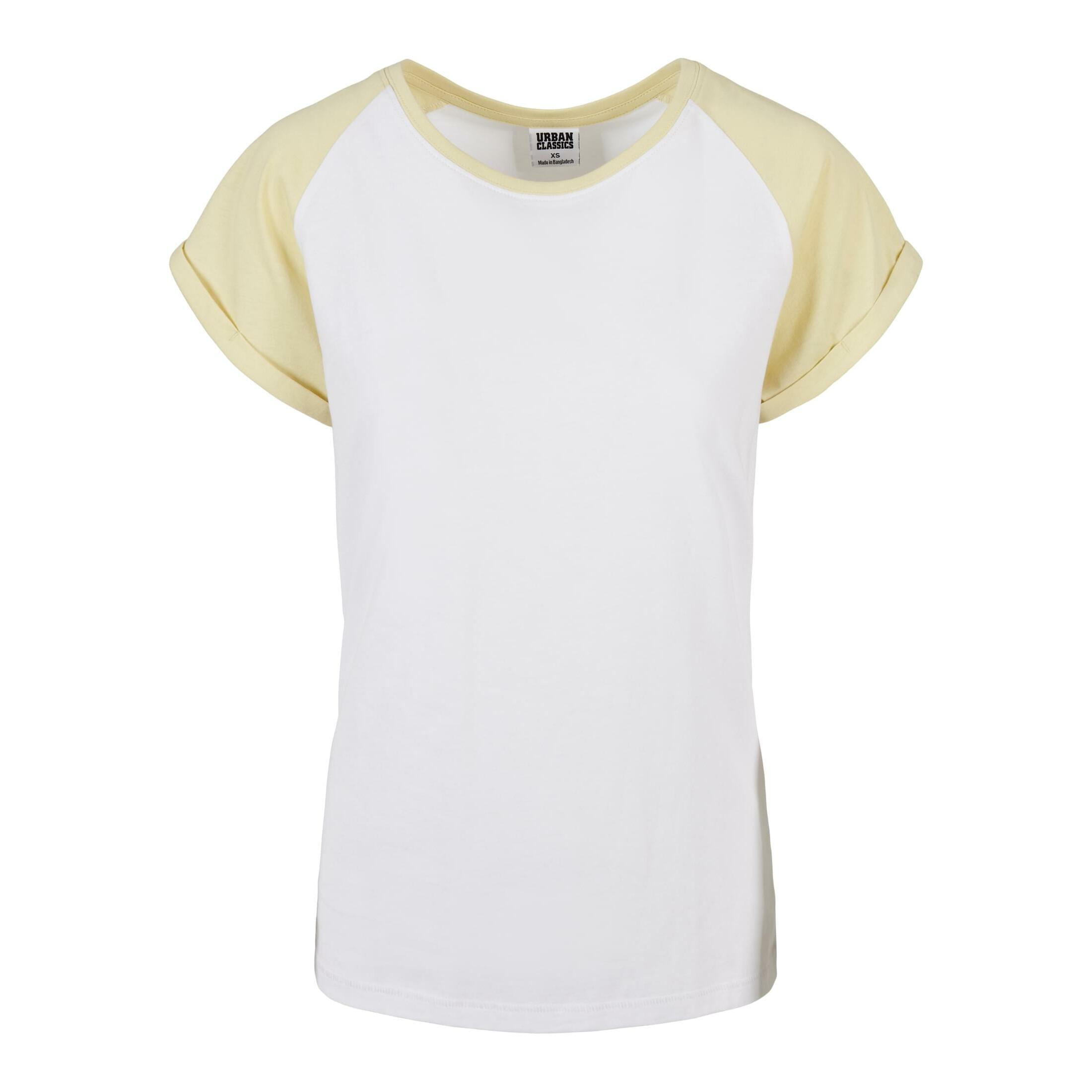 URBAN CLASSICS Maglietta da donna Urban Classics Contrast Raglan GT