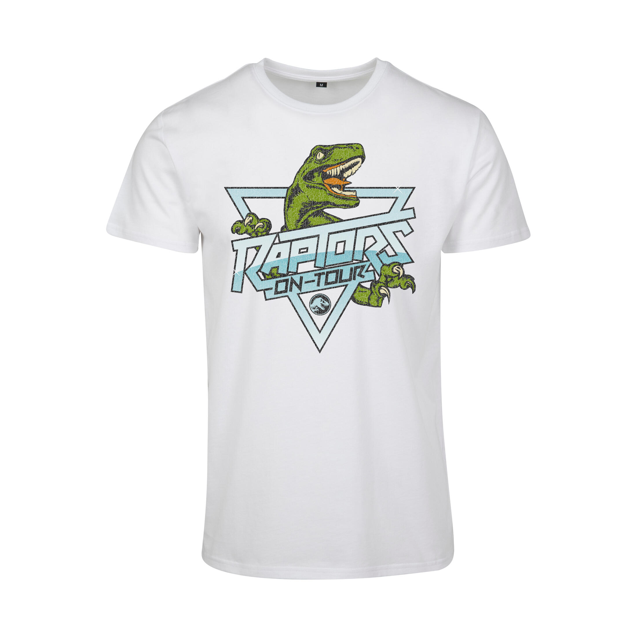Urban Classics - T-shirt Urban Classics Jurassic Park Raptors - T-shirt Manches Courtes - Blanc - Decathlon