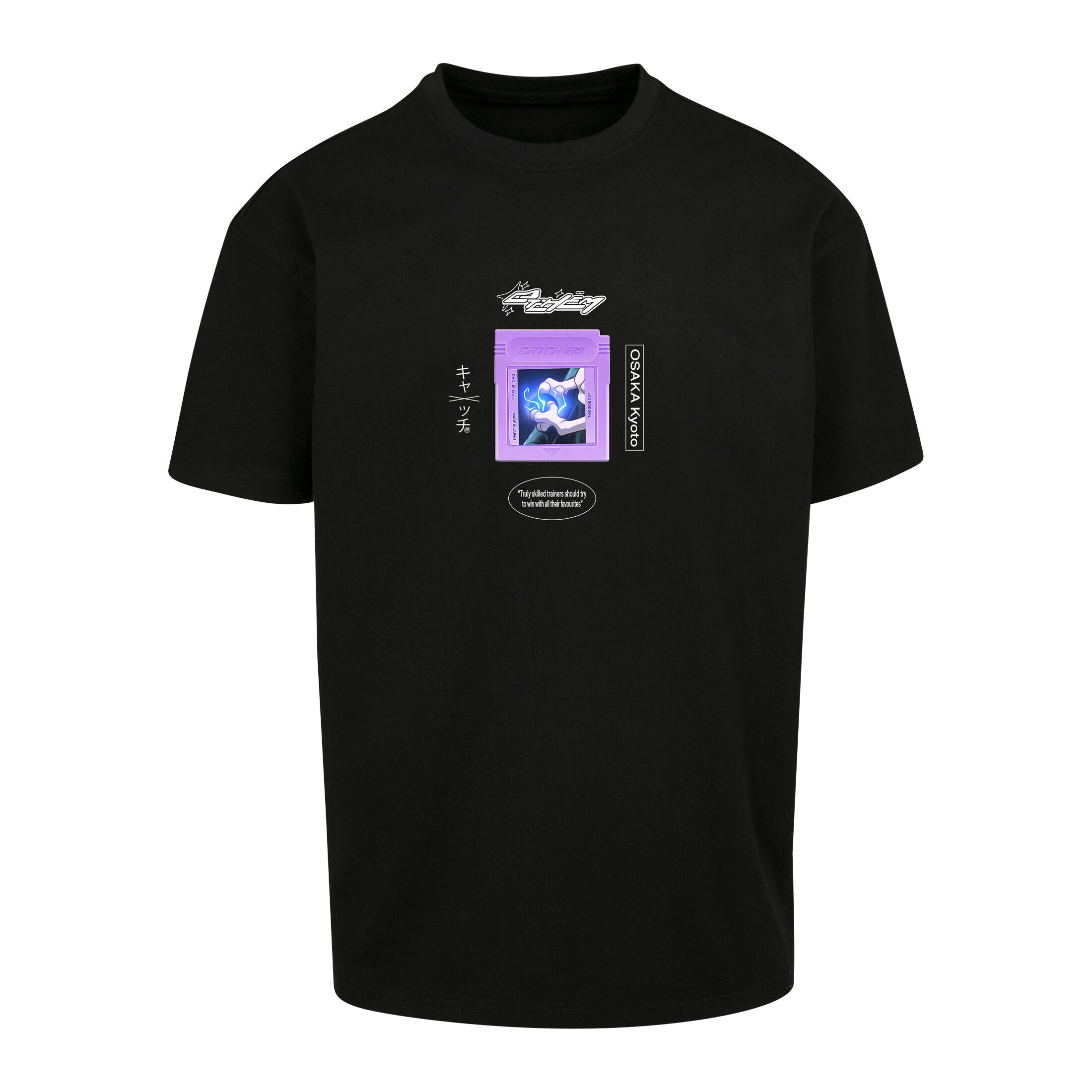 Urban Classics - T-shirt Manches Courtes Oversize Femme Urban Classics Catch Em 2.0 - T-shirt Manches Courtes - Noir - Decathlon