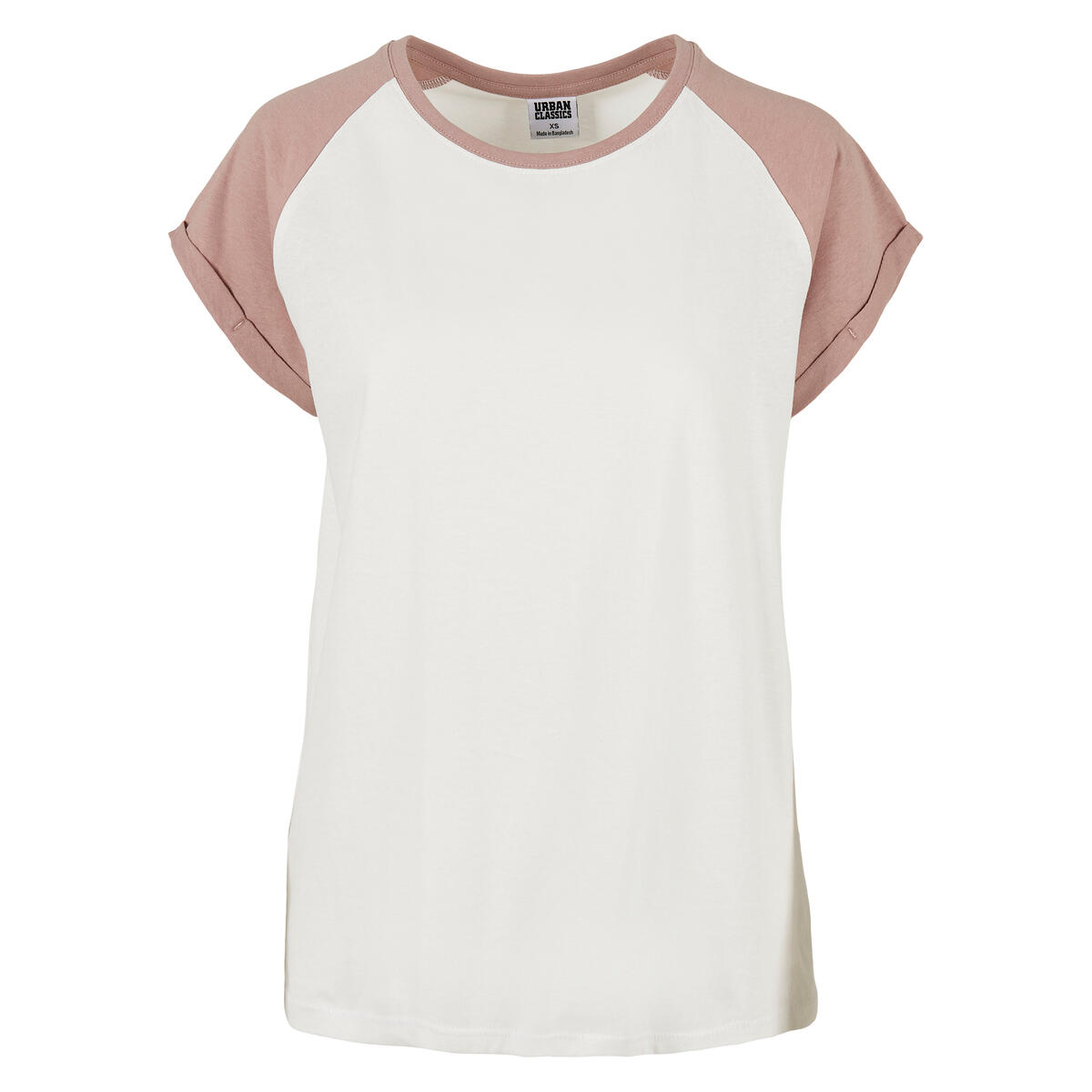 URBAN CLASSICS Women's T-shirt Urban Classics contrast raglan