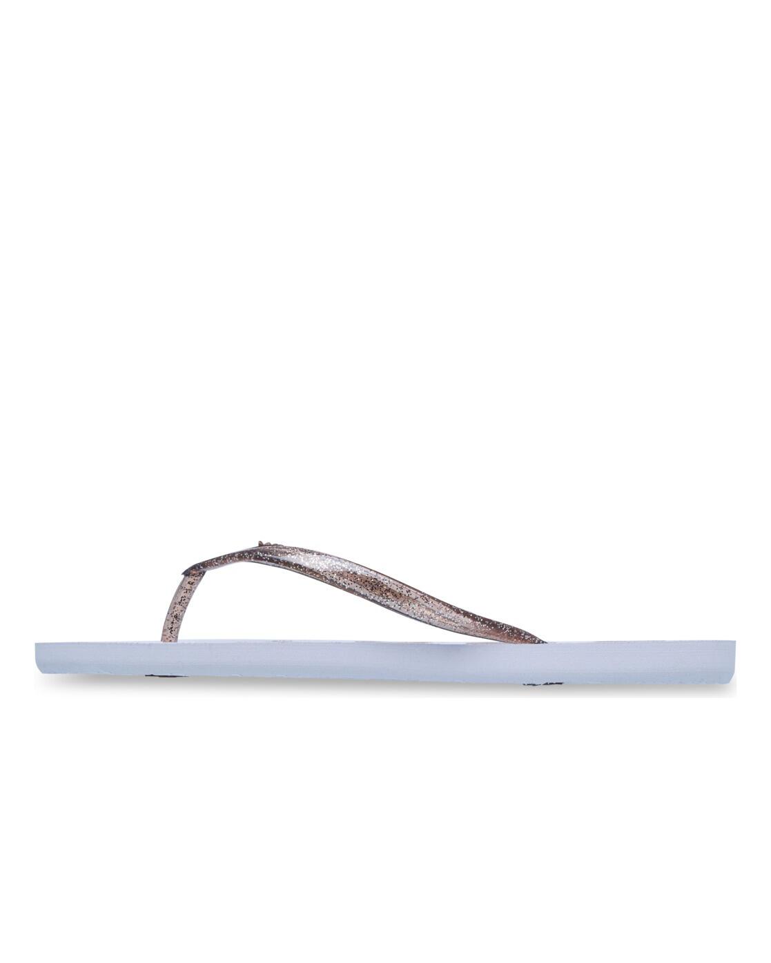 Tongs VIVA SPARKLE Blanc Femme 3/4