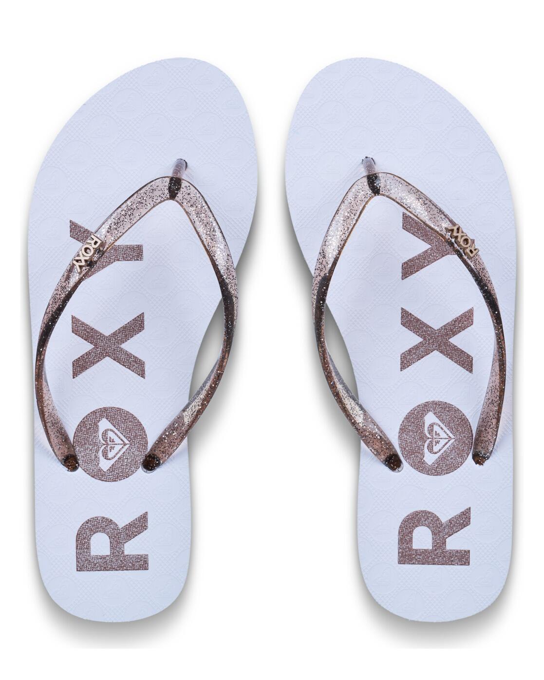Tongs VIVA SPARKLE Blanc Femme 4/4