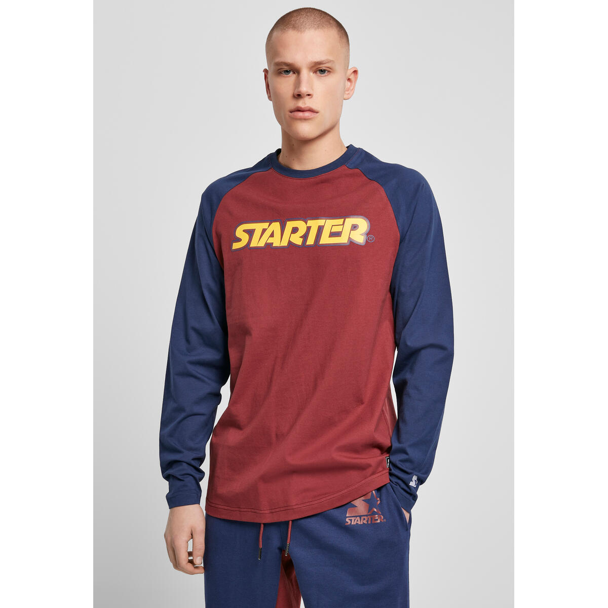 URBAN CLASSICS Long sleeve T-shirt Urban Classics starter raglan