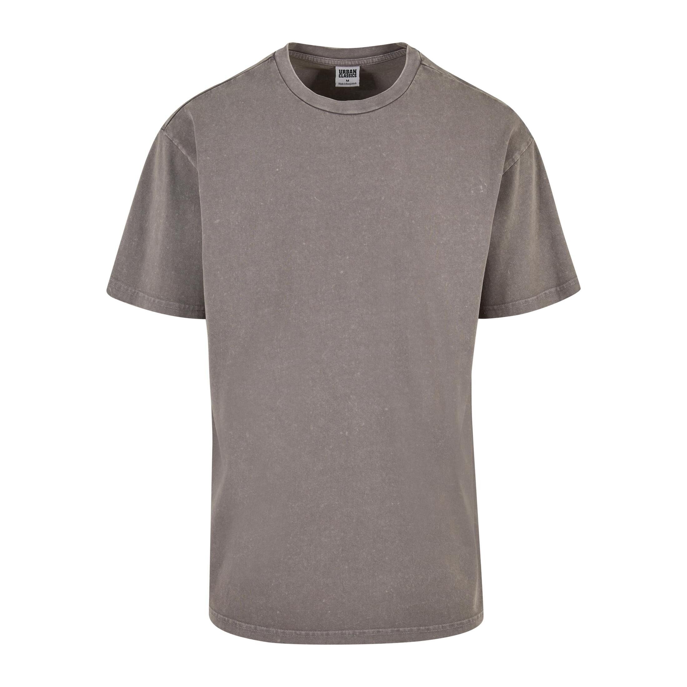 Urban Classics - T-shirt Délavé À L'Acide Oversize Urban Classics - T-shirt Manches Courtes - Gris - Decathlon