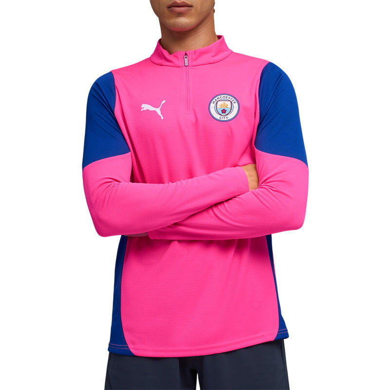 Tee-shirt Puma MCFC Training 1/4 Zip   Puma 2/7
