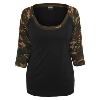 Dames-t-shirt urban classic raglan