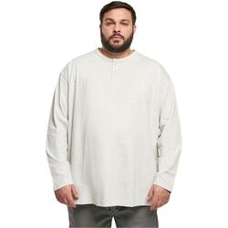 T-shirt à manches longues Urban Classics Henley Oversized