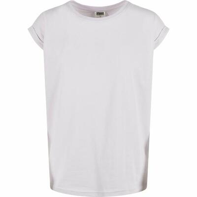 Dames-t-shirt met lange schouders urban classics organic