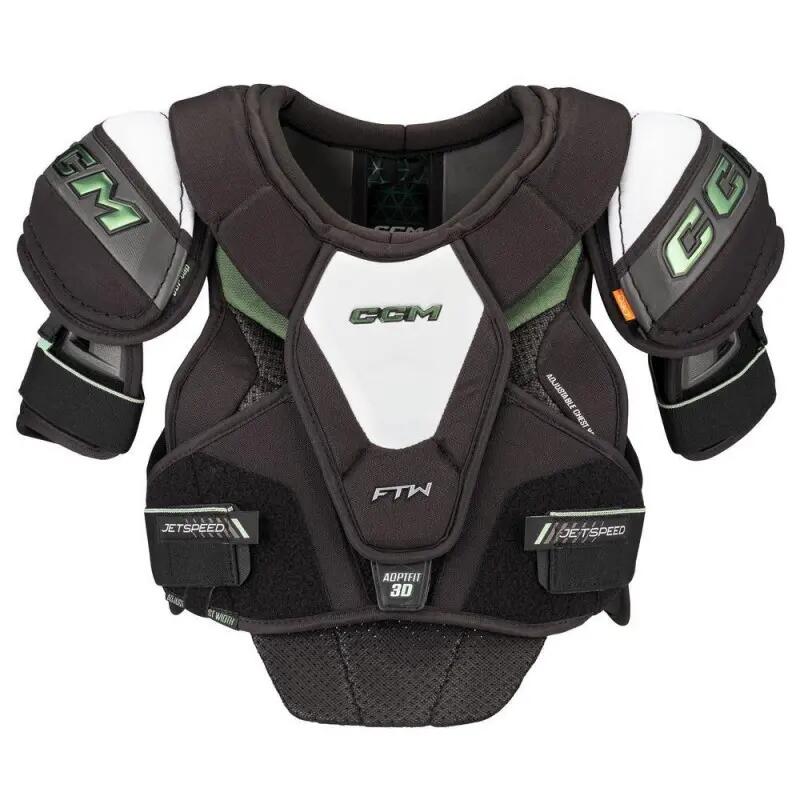 CCM JetSpeed FTW Senior Womens Hockey Shoulder Pads black