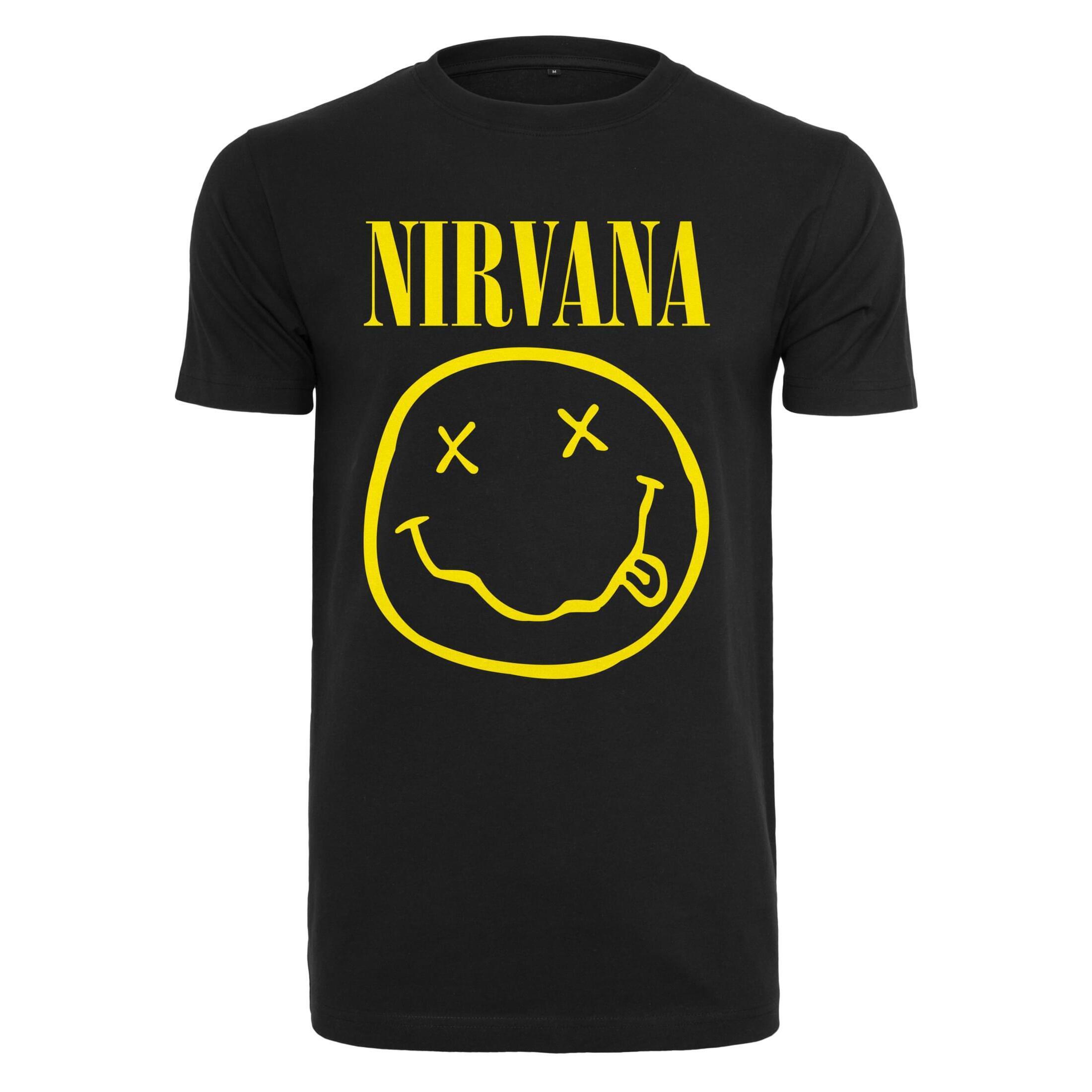 Urban Classics - T-shirt Urban Classics Nirvana Lithium - T-shirt Manches Courtes - Noir - Decathlon