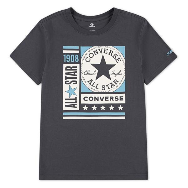 CONVERSE Kid's T-shirt Converse CNVB Ctp Blocks Logo