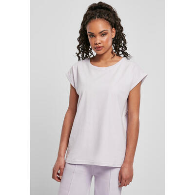 Dames-t-shirt met lange schouders urban classics organic