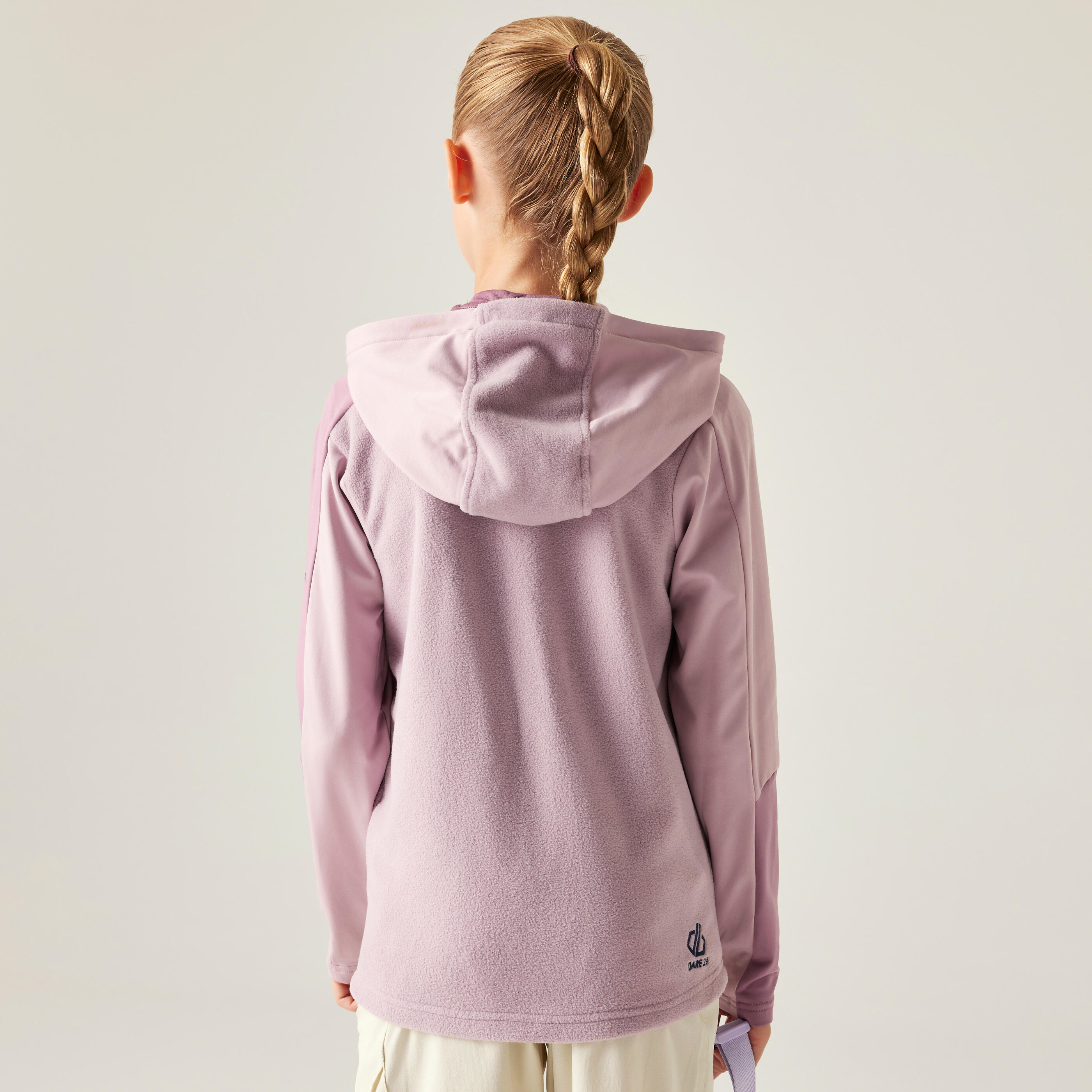 Fleece Kinderen Skiën Capuchon 2/4
