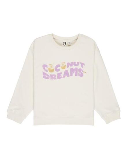 Sweat MORNING HIKE TERRY Blanc Fille