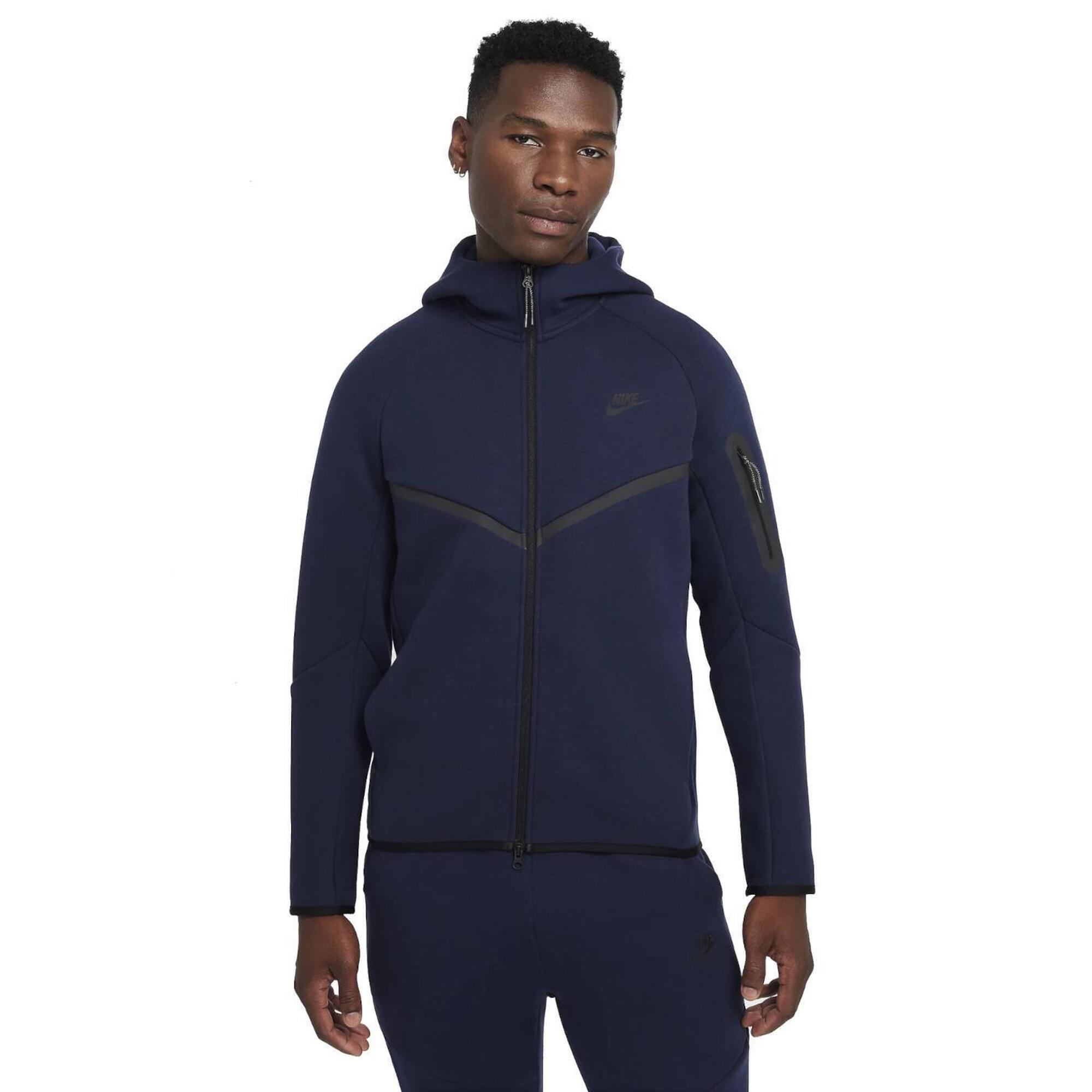 Nike - Veste Pour Homme Nike Tech Fleece Bleu - Sweat-shirt - Bleu - Decathlon