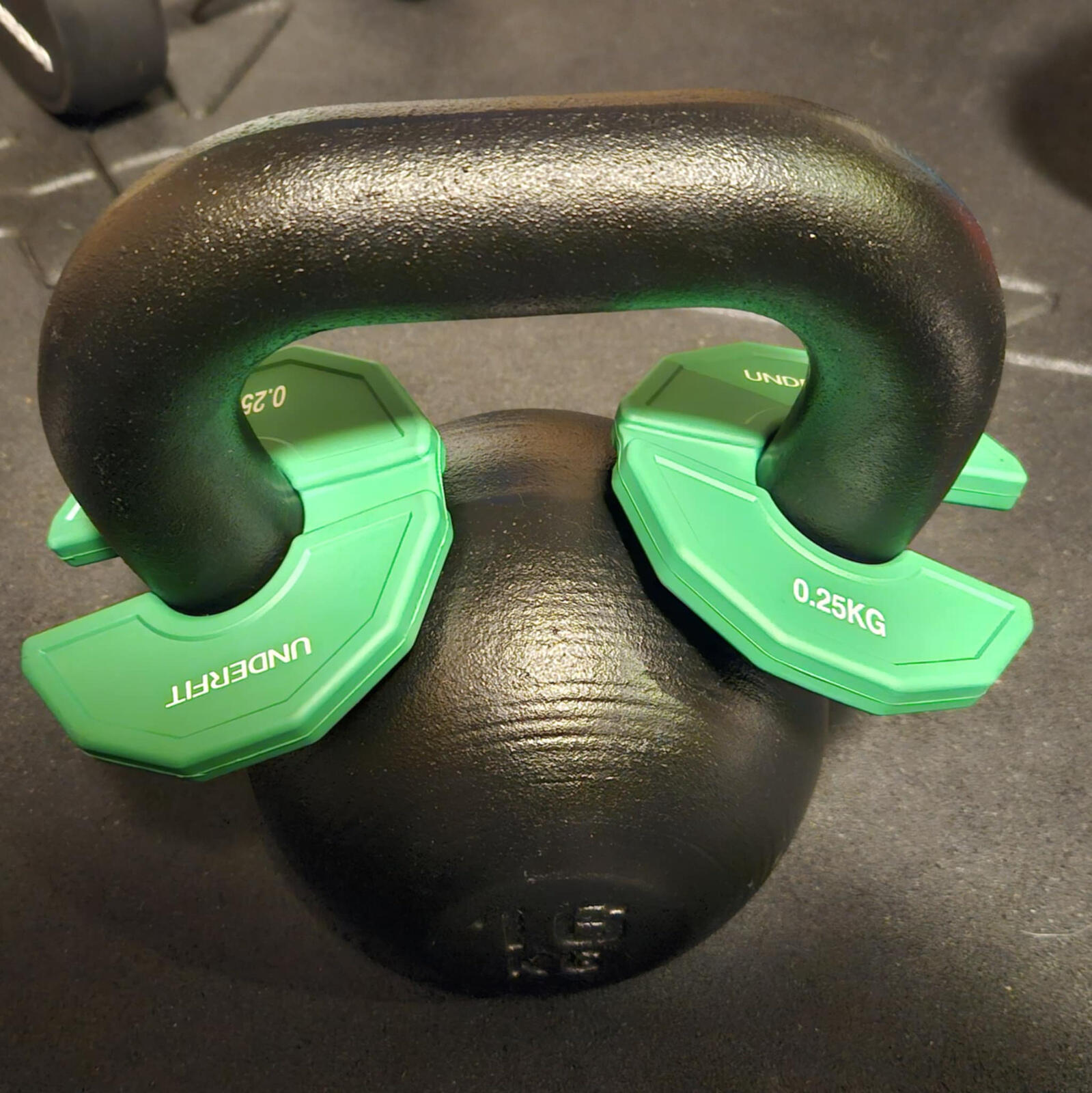 Zestaw talerzy progresywnych UNDERFIT 2 x 0,25 - 1 KG (3,5 KG) do gryfu 7/7