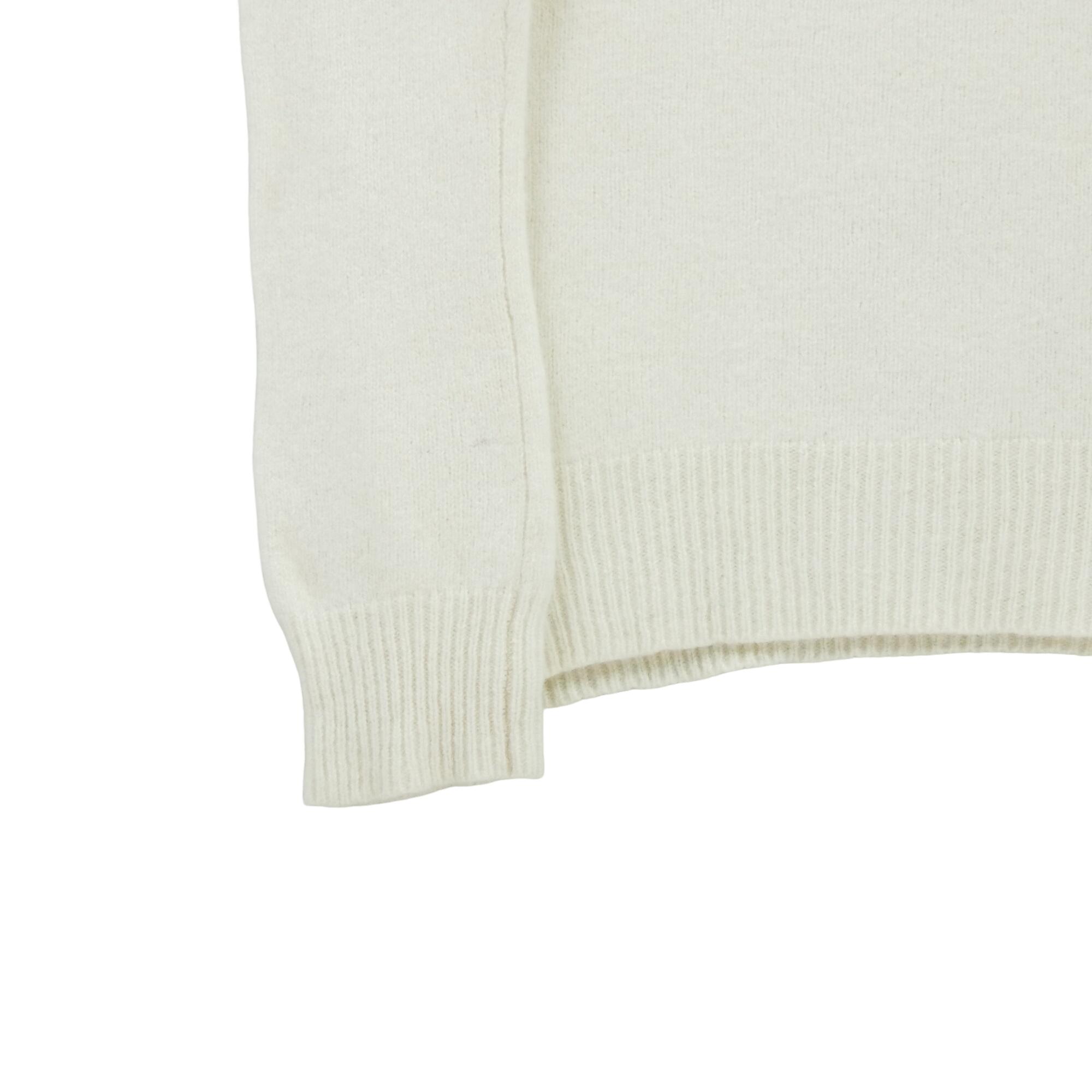 Reconditionné - Pull Femme laine et cachemire Blanc - Bon État 3/7